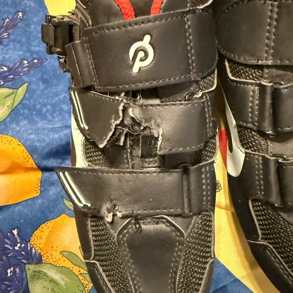 Peloton Black Athletic Shoes